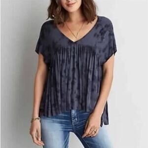 American Eagle Soft & Sexy Flowy Babydoll Top Size XS
